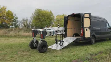 В Германии представили нового автономного полевого робота E-TERRY